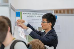 MIT’s Alfred Zong, poster session participant